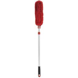 Швабра Oxo Good Grips для удаления пыли с регулируемой ручкой, белый с красным (1334580)