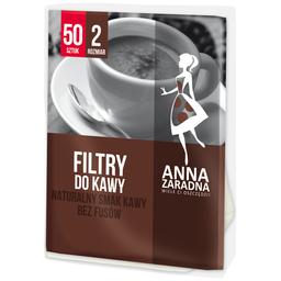 Фильтры для кофе Anna Zaradna № 2, 50 шт.