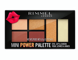 Палетка Rimmel Mini Power Palette 3 в 1, тон 002, 6,8 г (8000019185663)