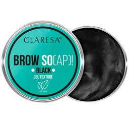 Мило для укладання брів Claresa Brow So(ap)! Gel Texture чорне 30 мл