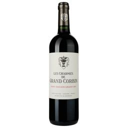 Вино Les Charmes De Grand Corbin 2016, червоне, сухе, 0.75 л