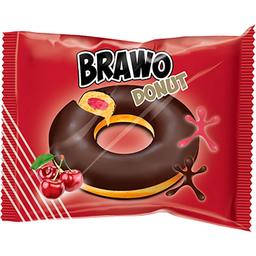 Кекс Ani Brawo Donut вишневий в глазурі 50 г (903283)