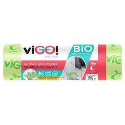 Пакети для сміття viGO! Bio PLA, 35 л, 10 шт.