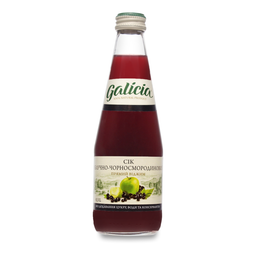 Сок Galicia Яблочно-черносмородиновый неосветленный 300 мл (672711)