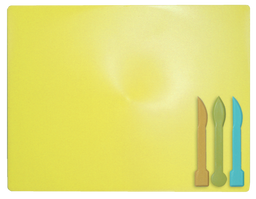 Доска для пластилина ZiBi Kids Line, 3 стека, желтая (B.6910-08)