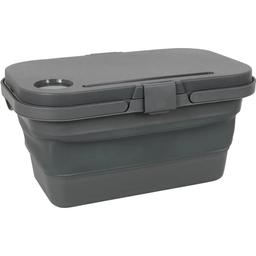 Кошик складаний Bo-Camp Foldable Box With Table Top Grey 17 л (6303695)