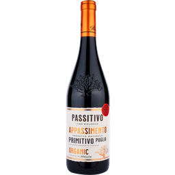 Вино Paololeo Passitivo Primitivo Organic Puglia IGT, красное, 0,75 л
