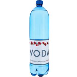 Вода питьевая Voda UA Карпатская высокогорная родниковая сильногазированная 1.5 л