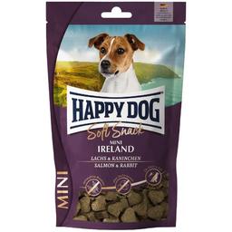 Лакомство для собак Happy Dog Soft Snack Mini Ireland мягкие со вкусом лосося и кролика, 100 г