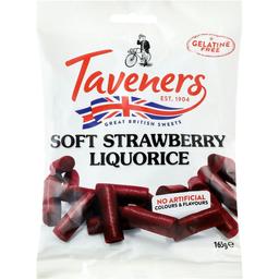 Цукерки Taveners Red Sel лакриця з полуничним смаком 165 г (925322)