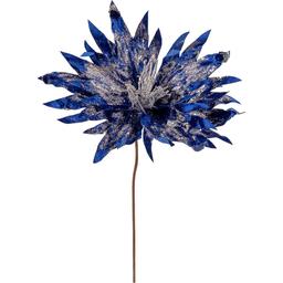 Квітка декоративна Novogod'ko Хризантема 24 см синя (973973)