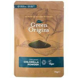 Порошок Green Origins из хлореллы, органический, 75 г