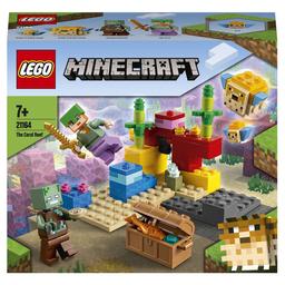Конструктор LEGO Minecraft Кораловий риф, 92 деталі (21164)