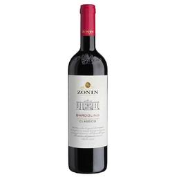 Вино Zonin Bardolino Classico DOC, червоне, сухе, 12,5%, 0,75 л (37036)