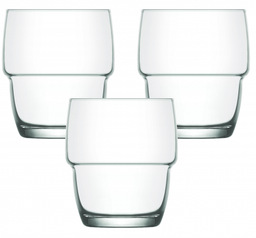 Набор стаканов SnT, 285 мл, 3 шт. (7-046)