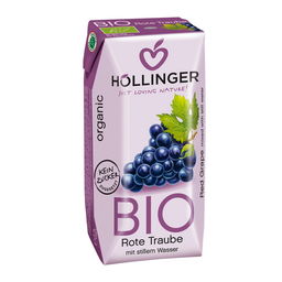 Соковый напиток Hollinger Красный виноград 200 мл