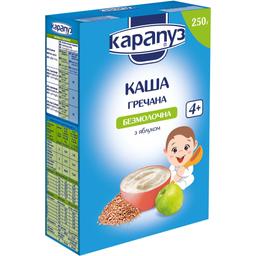 Безмолочная каша Карапуз Гречневая с яблоком 250 г