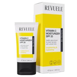 Крем для обличчя Revuele Vitamin C, зволожуючий, SPF20, 50 мл