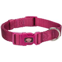 Нашийник для собак Trixie Premium, нейлон, S, 25-40х1.5 см, яскраво-рожевий