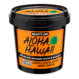 Делікатний скраб для тіла Beauty Jar Aloha Hawaii, 200 г
