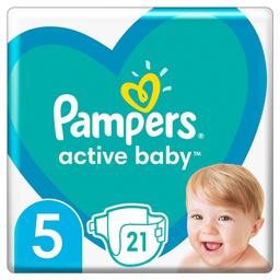 Подгузники Pampers Active Baby 5 (11-16 кг), 21 шт.