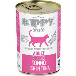 Вологий корм для котів Kippy паштет з тунцем 400 г