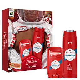 Подарунковий набір для чоловіків Old Spice Astronaut WhiteWater: твердий дезодорант 50 мл + гель для душу 3 в 1 250 мл