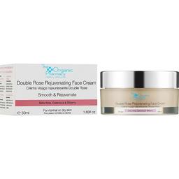 Омолоджувальний денний крем для обличчя The Organic Pharmacy Double Rose Rejuvinating Face Cream, 50 мл