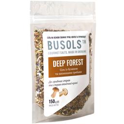 Сіль Busols Deep Forest з бузиною та грибами, 150 г