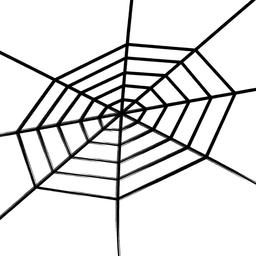 Павутина Yes! Fun Halloween велюр, 2.5 м, чорна (973632)