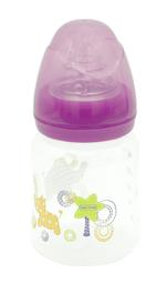 Пляшечка для годування Baby Team, з широким горлечком, 150 мл, фіолетовий (1003_фиолетовый)