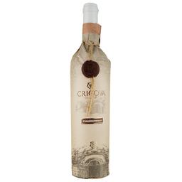 Вино Cricova Chardonnay Hartie, біле, сухе, 0.75 л