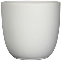 Кашпо Edelman Tusca pot round, 17 см, белое (144256)