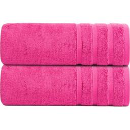 Полотенце салфетка махровое для ванной Ideia Косичка, 50х30 см, пурпурный (833331)