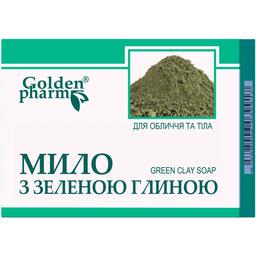 Мило Golden Pharm з зеленою глиною, 70 г