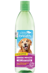 Добавка у воду для собак TropiClean Fresh Breath Підтримка суглобів, з глюкозаміном, 473 мл (1541)