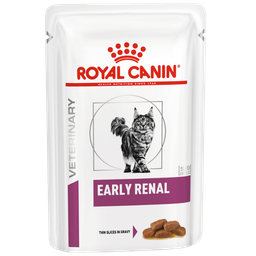 Консервований дієтичний корм для дорослих кішок Royal Canin Early Renal при захворюваннях нирок, 85 г (1243001)
