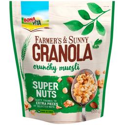 Гранола Bona Vita Super Nuts Орехи 500 г