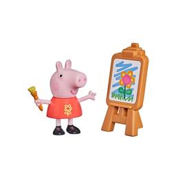 Фигурка Peppa Pig Веселые друзья Пеппа с мольбертом (F2204)