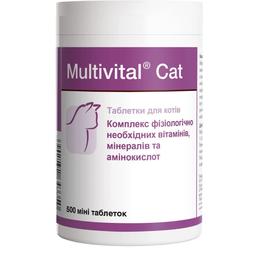 Вітамінно-мінеральна добавка Dolfos Multivital Cat, 500 міні таблеток (190-500)