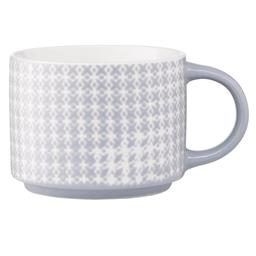 Чашка Ardesto Weaving A, 330 мл, білий (AR3473A)
