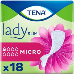 Урологічні прокладки Tena Lady Slim Micro 18 шт.