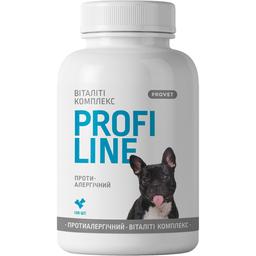 Вітаміни для собак ProVET Profiline Віталіті комплекс протиалергічний 100 таблеток