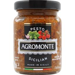 Соус Agromonte Sicilian Pesto с помидорами чери и базиликом 100 г