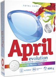 Пральний порошок April Evolution Сolor Protection, 400 г