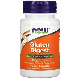 Ферменты для расщепления глютена Now Gluten Digest 60 капсул