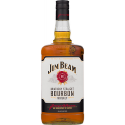 Віскі Jim Beam White Kentucky Staright Bourbon Whiskey, 40%, 1,5 л