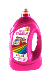 Гель для прання кольорових речей For my Family, 4 л (600193)