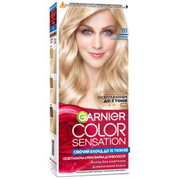 Фарба для волосся Garnier Color Sensation відтінок 111 (срібний ультраблонд), 110 мл (C5651512)
