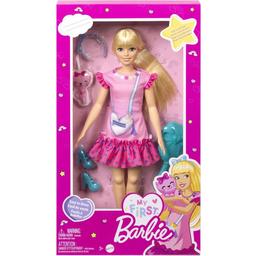 Лялька Barbie Моя перша Barbie Білявка з кошеням (HLL19)